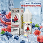 Tokyo Salt Nic 20Mg Classic Series Iced Blueberry Watermelon