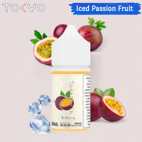 Tokyo Salt Nic 20Mg Classic Series&nbsp;Iced Passion Fruit