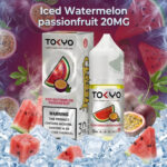 Tokyo Salt Nic 20Mg Classic Series Iced Watermelon Passionfruit