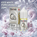 Tokyo Salt Nic 20Mg Classic Series Iced White pomegranate