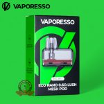 Vaporesso Eco Nano Replacement pods 0.6ohm Eco Nano Mesh Pods