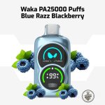 Waka PA25000 Puffs Disposable Vape Blue Razz Blackberry