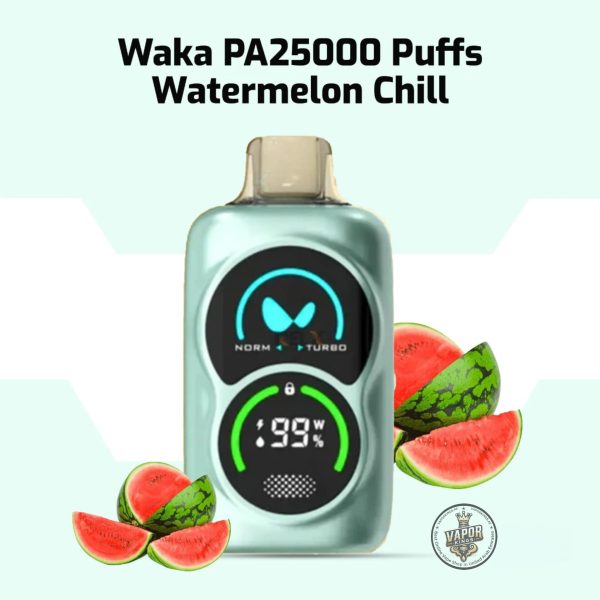 Waka PA25000 Puffs Disposable Vape Watermelon Chill