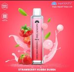 Hayati Pro Max 4000 Puffs Disposable Vape Strawberry Hubba Bubba