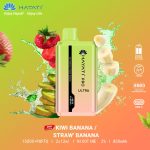 Hayati Pro Ultra 15000 puffs Disposable Vape Kiwi Banana Straw Banana