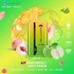 Hayati Pro Ultra 15000 puffs Disposable Vape Sour Apple Juicy Peach