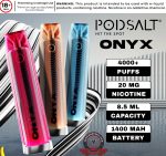 Pod Salt Onyx 4000 Puffs Disposable vape