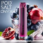 Pod Salt Onyx 4000 Puffs Disposable vape Blueberry Pomegranate