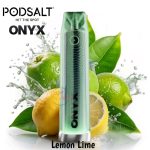 Pod Salt Onyx 4000 Puffs Disposable vape Lemon Lime