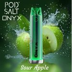 Pod Salt Onyx 4000 Puffs Disposable vape Sour Apple