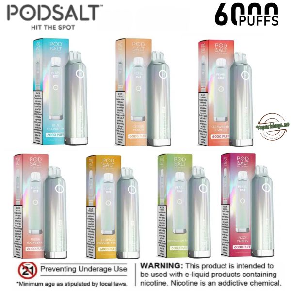 Pod Salt Pearl Bar 6000 Puffs Disposable
