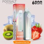 Pod Salt Pearl Bar 6000 Puffs Disposable Strawberry Kiwi Ice