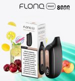 Flonq Max S 8000 Puffs Disposable Vape Cherry Peach Lemon