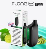 Flonq Max S 8000 Puffs Disposable Vape Kiwi Lime