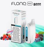 Flonq Max S 8000 Puffs Disposable Vape Mixed Berries