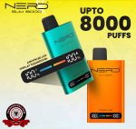Nerd Slim 8000 Puffs Disposable Vape