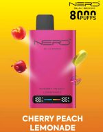 Nerd Slim 8000 Puffs Disposable Vape Cherry Peach Lemonade