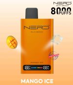 Nerd Slim 8000 Puffs Disposable Vape Mango Ice