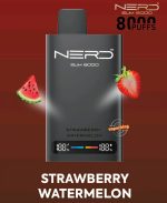 Nerd Slim 8000 Puffs Disposable Vape Strawberry Watermelon
