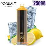 Pod Salt Onyx Cloud 25000 Puffs Disposable Fizzy Lemon