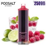 Pod Salt Onyx Cloud 25000 Puffs Disposable Fresh Raspberry Mojito