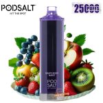 Pod Salt Onyx Cloud 25000 Puffs Disposable Grape Berry Burst