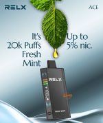 RELX Ace 20000 Puffs Disposable Vape Fresh Mint