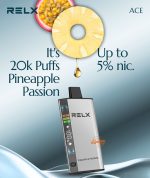 RELX Ace 20000 Puffs Disposable Vape Pineapple Passion