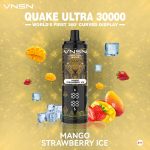 VNSN Quake Ultra 30000 Puffs Disposable Mango Strawberry Ice