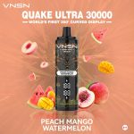VNSN Quake Ultra 30000 Puffs Disposable Peach Mango Watermelon