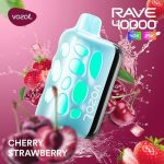 VOZOL RAVE 40K Disposable Vape Cherry Strawberry