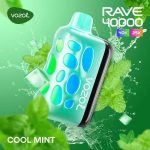 VOZOL RAVE 40K Disposable Vape Cool Mint