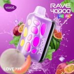 VOZOL RAVE 40K Disposable Vape Love 777