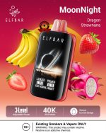 ELF BAR Moon Night 40000 Puffs Disposable Dragon Strawnana