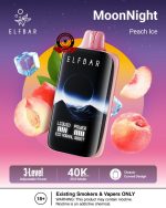 ELF BAR Moon Night 40000 Puffs Disposable Peach Ice
