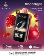 ELF BAR Moon Night 40000 Puffs Disposable Pomegranate Burst