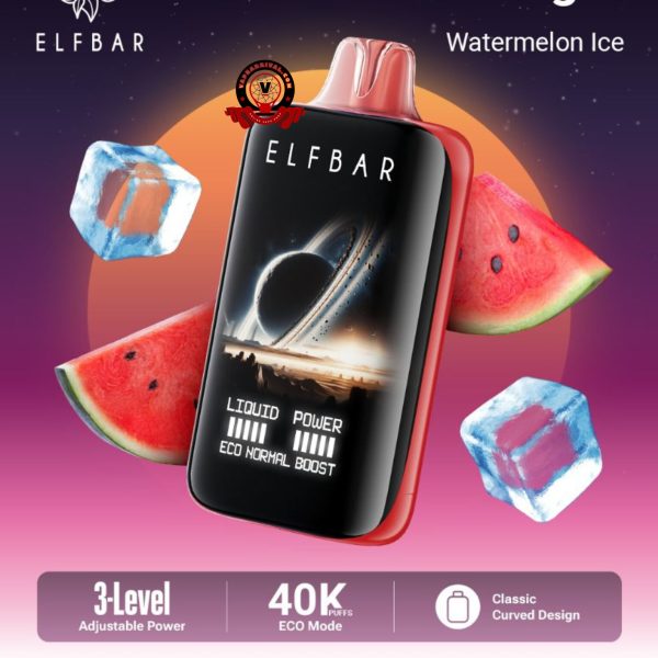 ELF BAR Moon Night 40000 Puffs Disposable Watermelon Ice