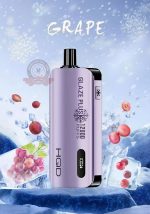 HQD Glaze Plus 12000 Puffs Disposable Vape Grape