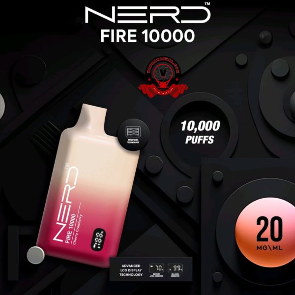 NERD Fire 10000 Puffs Disposable Vape
