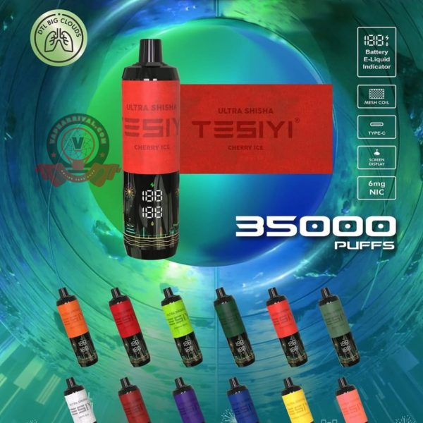 Tesyi Ultra Shisha 35000 Puffs Disposable Vape