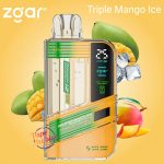Zgar Supernova 30000 Puffs Disposable Vape Triple Mango Ice
