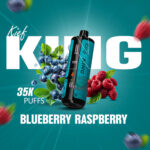 Kief King 35000 Puffs Disposable Vape Blueberry Raspberry
