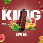 Kief King 35000 Puffs Disposable Vape LOVE 66