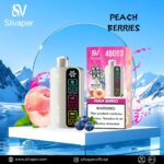 SILVAPER 40000 Puffs Disposable Vape Peach Berries