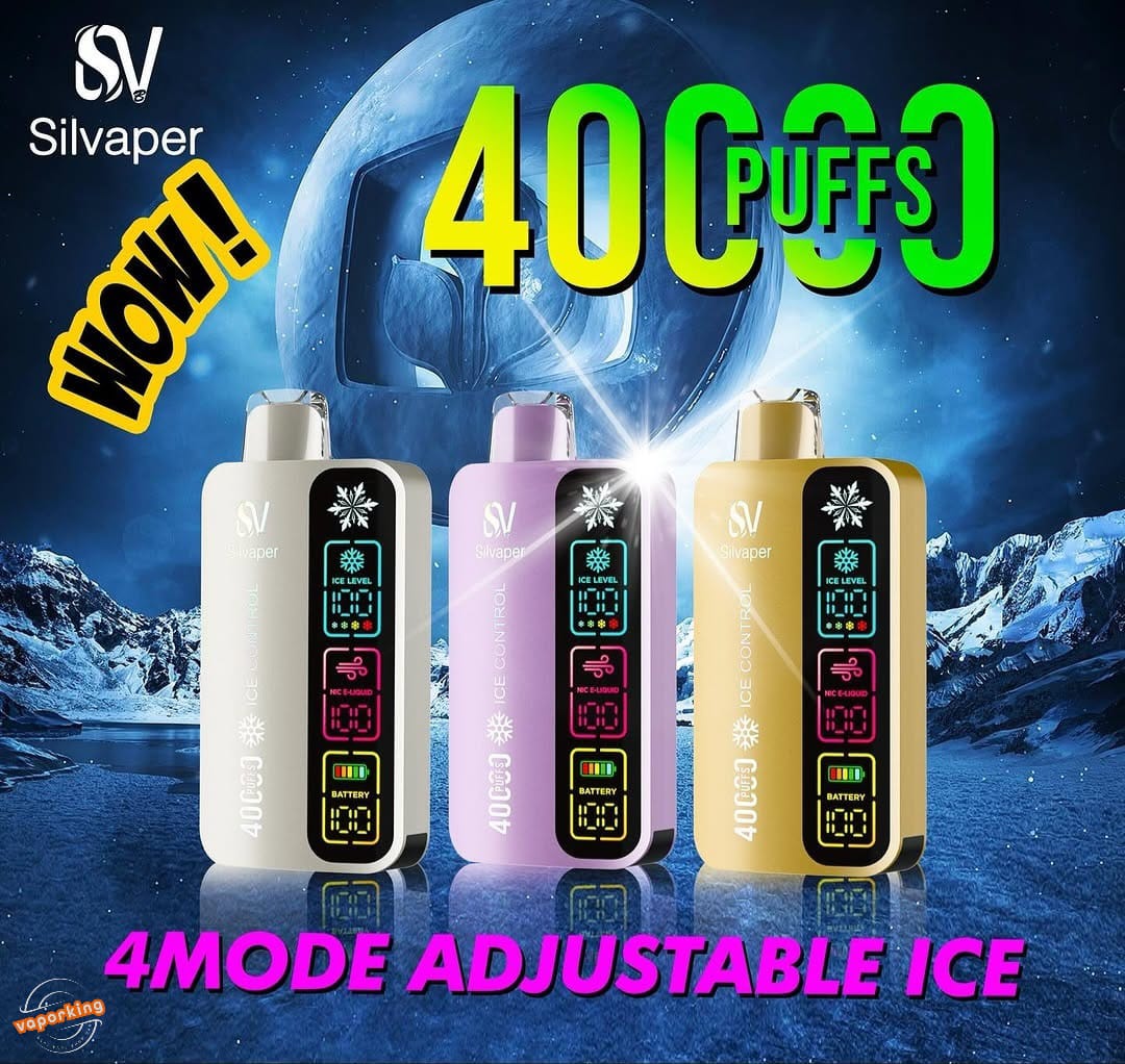 SILVAPER 40000 Puffs Disposable Vape SILVAPER 40000 Puffs Disposable Vape