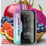 Tesla Bar XT 30000 Puffs Disposable BLUERAZZ WATERMELON DRAGON FRUIT