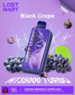 Lost Mary MT 35000 Puff Turbo Disposable Black Grape