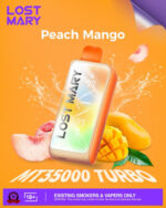 Lost Mary MT 35000 Puff Turbo Disposable Peach Mango