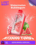 Lost Mary MT 35000 Puff Turbo Disposable Watermelon Bubblegum