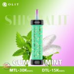 OLIT Shishalit 30000 Puffs Disposable Vape Gum mint
